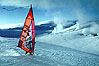 Snow surf sur des volcans. Snow surf on volcanoes (39 ko)